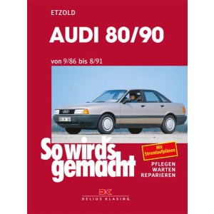 Audi 80/90 9/86 bis 8/91 - Reparaturbuch