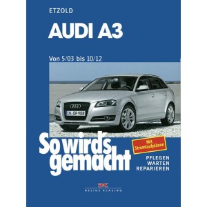 Audi A3 von 5/03 bis 10/12 - Reparaturbuch