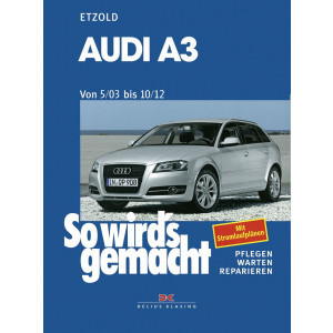 Audi A3 von 5/03 bis 10/12 - Reparaturbuch