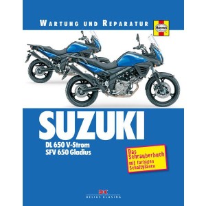 Suzuki DL650 V-Strom und SFV650 Gladius Reparaturbuch