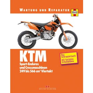 KTM Sport-Enduros und Crossmaschinen - Reparaturbuch