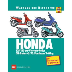 HONDA 125/150 cm3 Viertakt-Roller - Reparaturbuch