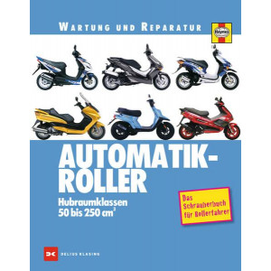 Automatik-Roller - Hubraumklassen 50 bis 250 cm3 - Reparaturbuch