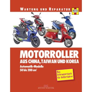 Motorroller aus China, Taiwan und Korea - Reparaturbuch