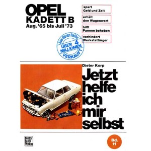Opel Kadett B ab August '65 Reparaturbuch