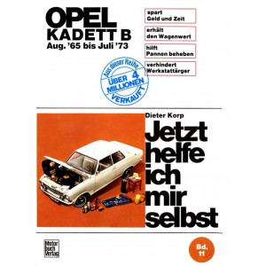 Opel Kadett B ab August '65 Reparaturbuch