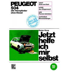 Peugeot 504 alle Vierzylinder außer Diesel Reparaturbuch