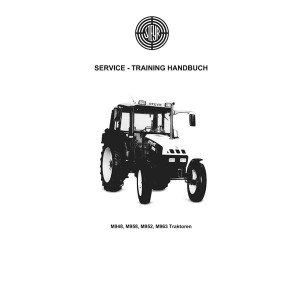 Steyr Multi-Trac M948 M958 M963 Service-Training-Handbuch