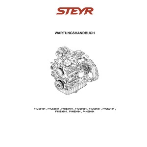 Steyr Motoren F4 Modelle Wartungshandbuch