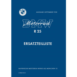 BMW R25 Ersatzteilkatalog