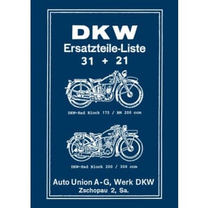 DKW Block 175 200 300 und BM200 Ersatzteilkatalog