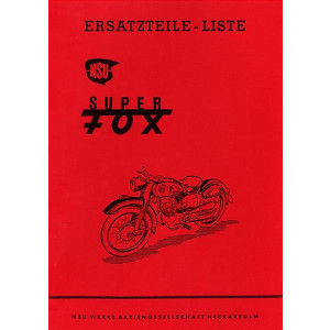NSU Super Fox Ersatzteilkatalog