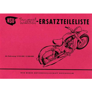 NSU Maxi Ersatzteilkatalog