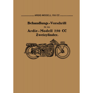 Ardie 750 Betriebsanleitung