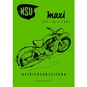 NSU Maxi Betriebsanleitung