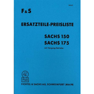 Sachs 150 und 175 Motor Ersatzteilkatalog