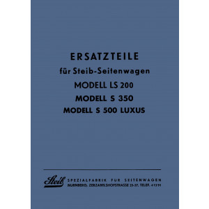Steib LS200 S350 und S500 Luxus Ersatzteilkatalog