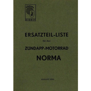 Zündapp Norma Ersatzteilkatalog