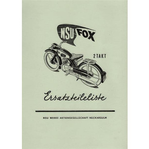 NSU Fox 125 Ersatzteilkatalog