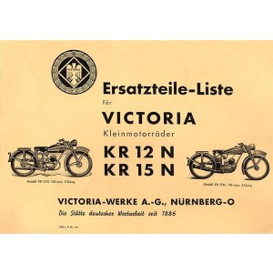 Victoria KR12N und KR15N Ersatzteilkatalog