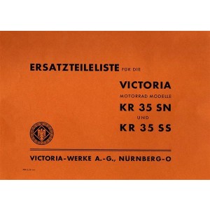 Victoria KR35SN und KR35SS Ersatzteilkatalog