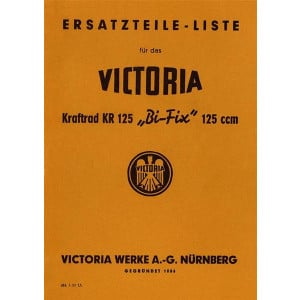 Victoria KR125 "Bi-Fix" Ersatzteilkatalog