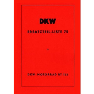 DKW RT125 Ersatzteilkatalog