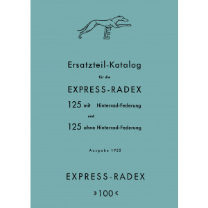 Express Radex 100 und 125 Ersatzteilkatalog