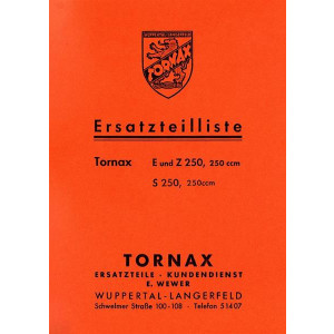 Tornax 250 250E 250Z 250S Ersatzteilkatalog