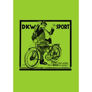DKW Gesamtprospekt Sport 1927 für E200 E250 Z500