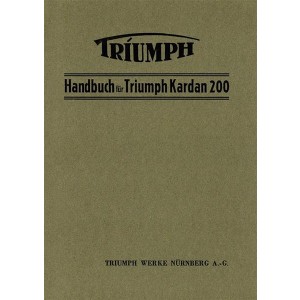 Triumph Kardan 200 Betriebsanleitung