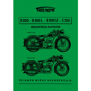 Triumph B200 B200L B200LF S350 Ersatzteilkatalog