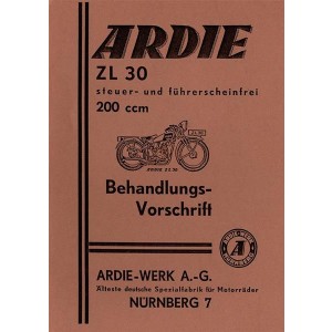 Ardie ZL30 Betriebsanleitung