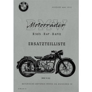 BMW R51/3 R67 und R67/2 Ersatzteilkatalog