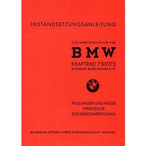 BMW R75 WH Spezialwerkzeuge und Instandhaltung