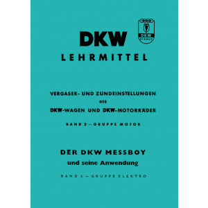 DKW Vergasereinstellungen und Zündeinstellungen