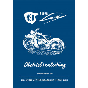 NSU Superlux Betriebsanleitung