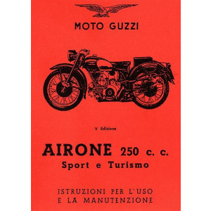 Moto Guzzi Airone 250 Sport & Tourismo Betriebsanleitung