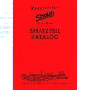 Progress Strolch-Motorroller 150 und 175 Ersatzteilkatalog