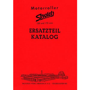 Progress Strolch-Motorroller 150 und 175 Ersatzteilkatalog