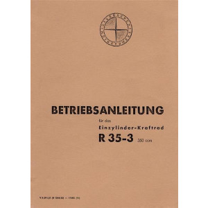 EMW R35/3 Bedienungsanleitung