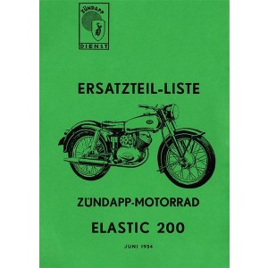 Zündapp Elastic 200 Ersatzteilkatalog