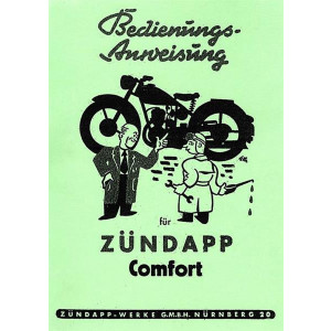 Zündapp Comfort Betriebsanleitung