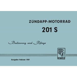Zündapp 201S Betriebsanleitung