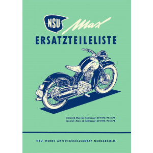 NSU Max Ersatzteilkatalog