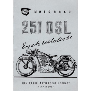 NSU 251OSL Ersatzteilkatalog