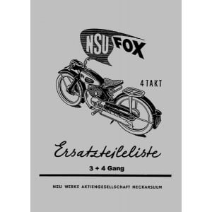 NSU Fox Ersatzteilkatalog