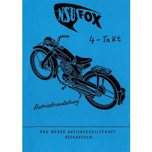 NSU Fox Betriebsanleitung