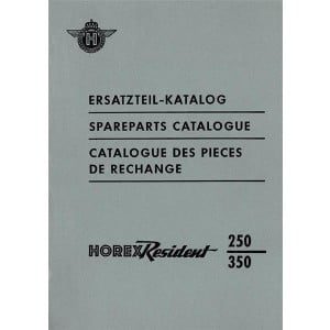 Horex Resident 250 und 350 Ersatzteilkatalog