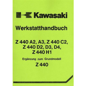 Kawasaki Z440 A2 A3 C2 D2 D3 D4 H1 Werkstatthandbuch